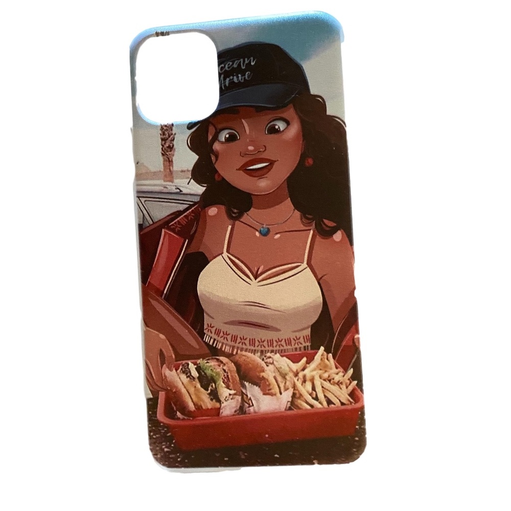 iPhone 11 pro max burger and fries hard case